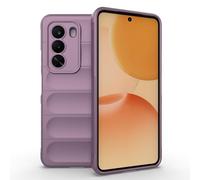 ESHUYI Coque Silicone Liquide pour OnePlus Nord CE6 Lite (Violet Clair) avec Protection Anti-germes et Doublure Douce en Microfibre, Housse Full Body Protection Étui Antichoc