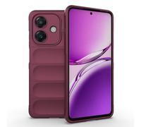 ESHUYI® Coque Silicone Liquide pour Oppo A40/OPPO A40m/A3/A3x (Violet Foncé) avec Protection Anti-germes et Doublure Douce en Microfibre, Housse Full Body Protection Étui Antichoc
