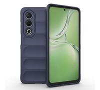 ESHUYI® Coque Silicone Liquide pour Oppo A80 5G/Oppo A3 Pro (Bleu Foncé) avec Protection Anti-germes et Doublure Douce en Microfibre, Housse Full Body Protection Étui Antichoc