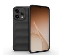ESHUYI Coque Silicone Liquide pour Oppo Reno15 (Noir) avec Protection Anti-germes et Doublure Douce en Microfibre, Housse Full Body Protection Étui Antichoc