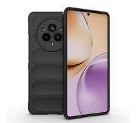 ESHUYI® Coque Silicone Liquide pour Realme 14 Pro 5G (Noir) avec Protection Anti-germes et Doublure Douce en Microfibre, Housse Full Body Protection Étui Antichoc