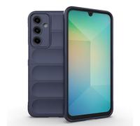 ESHUYI® Coque Silicone Liquide pour Samsung Galaxy A16 5G (Bleu Foncé) avec Protection Anti-germes et Doublure Douce en Microfibre, Housse Full Body Protection Étui Antichoc