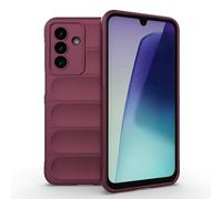 ESHUYI Coque Silicone Liquide pour Samsung Galaxy A17 5G (Violet Foncé) avec Protection Anti-germes et Doublure Douce en Microfibre, Housse Full Body Protection Étui Antichoc