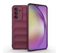 ESHUYI® Coque Silicone Liquide pour Samsung Galaxy A56 5G/Galaxy A36 5G (Violet Foncé) avec Protection Anti-germes et Doublure Douce en Microfibre, Housse Full Body Protection Étui Antichoc
