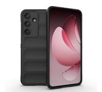 ESHUYI Coque Silicone Liquide pour Samsung Galaxy S25 FE (Noir) avec Protection Anti-germes et Doublure Douce en Microfibre, Housse Full Body Protection Étui Antichoc