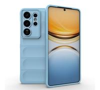 ESHUYI Coque Silicone Liquide pour Samsung Galaxy S26 Ultra (Bleu Clair) avec Protection Anti-germes et Doublure Douce en Microfibre, Housse Full Body Protection Étui Antichoc