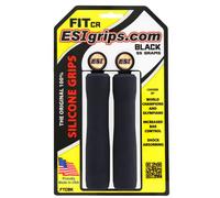 ESI Coupe Cr Silicone Guidon Poignées 130mm Noir Montagne XC Hybride Plat Route