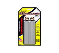 ESI Épais Silicone Guidon Poignées Gris 130mm Montagne Hybride Barre Plat Route