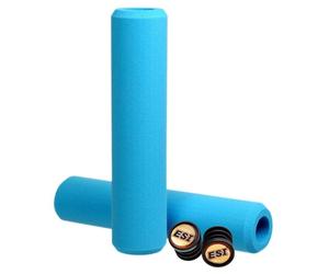 ESI Grips - Chunky - Poignée vélo Blue Aqua - Taille unique