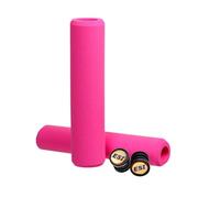 ESI Grips Poignée en Silicone Extra épais pour Guidon de VTT et vélo électrique, Confort et contrôle ultimes pour Une Conduite Fluide - Rose
