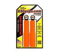 ESI Poignées de guidon en silicone FIT SG orange 130 mm