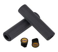 ESI Poignées de guidon en silicone noir 130 mm