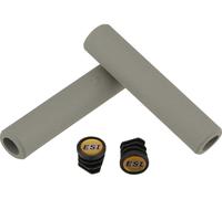 ESI Poignées en silicone Racers Edge gris 130 mm