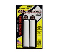 ESIgrips Poignées Racer's Edge – Silicone MTB – Blanc Taille unique