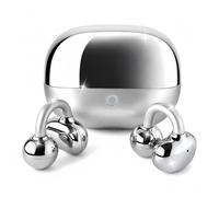 Esicanol Écouteurs ouverts sans fil Bluetooth 5.4, autonomie de la batterie de 30 heures, écouteurs à clipser avec appels clairs, longue durée de vie, écouteurs ouverts confortables pour la course, le