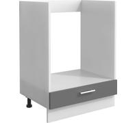 Vcm Armoire De Four Largeur 60 Cm Armoire De Four Armoire De Four Esilo Compartiment Supplémentaire Clapet