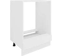 Esilo meuble bas de cuisine 60 cm pour four blanc.