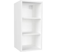 Esilo meuble haut de cuisine 30 cm 3 tablettes blanc.