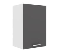 VCM Armoire suspendue style moderne Esilo (Armoire suspendue, blanc/anthracite, 1 Tür 40)