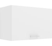 Esilo meuble haut de cuisine 60 cm 1 porte blanc.