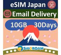 eSIM Japon - 10 Go pendant 15 jours | Données d'essai gratuites en Europe | eSIM de voyage | Double opérateur local: SoftBank & KDDI | Livraison par e-mail immédiate | AUCUN numéro de téléphone