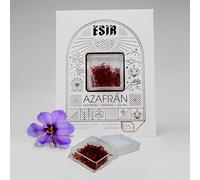 Esir Saffron Pushal, Fils de safran 100% Purs et Naturels | Safran Pistils | Tout Rouge Safran Authentique |0.5g - Paquet de 1|