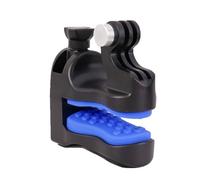 Esistant Support de menton pour casque de moto Installation rapide Design ergonomique Contre glissement Headpiece Camera Addition