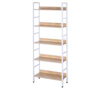 eSituro Bibliothèque Cuisine 5 Niveaux 60x27,5x160 cm
