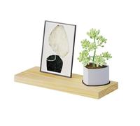 eSituro Étagère Murale, Tablette Murale, en Bois Massif, Support Invisible, 40x19x3,5cm