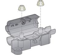 ESKA 1.003600 1.003600 Porte-fusible Adapté pour (fusibles) lamelles de fusible 150 A 32 V/DC 1 pc(s)