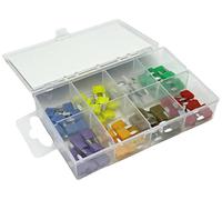 ESKA 341.750 Mini fusible plat pour voiture 2 A, 4 A, 5 A, 7.5 A, 10 A, 15 A, 20 A, 25 A, 30 A violet, orange, marron, rouge