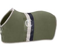Eskadron Abschwitzdecke Fleece Stripe Classic Sports FS25 Fleecedecke Dusty Olive 155 cm