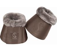 ESKADRON Bell Boots SOFTSLATE FAUXFUR, Deep Taupe - S