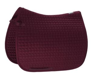 Eskadron Chabraque de selle Cotton Uni Tapis de selle New Basics Poney Dressage