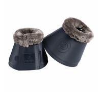 Eskadron Cloches de saut pour chevaux Softslate Faux Fur atlantic blue Platinum 2024, taille:L