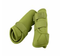 Eskadron Guêtres pour chevaux Pro Dressage avant vert mousse Platinum 2024, taille:W