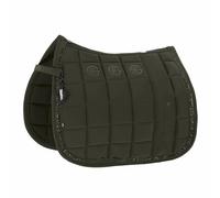 Eskadron Tapis de selle Big Square Jewel Deep Green Oliv Dynamic 25 H/W - Taille : PD