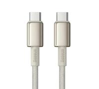 ESKAL-Bas192.- Câble Usb De Type C Pd 100W Pour Recharge Rapide, Cordon De Chargeur Pour Iphone 15, Macbook, Samsung, Xiaomi,Galaxy Gold,1M