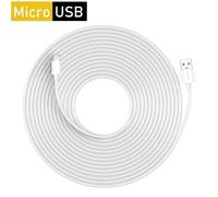 Eskal-Câble De Charge Rapide Micro Usb Extra Long, 1m/3m/5m/10m, Pour Téléphones Samsung Xiaomi Android, Caméra, Moniteur, Batterie Externe, Cordon De Données,Micro Usb Cable,10m