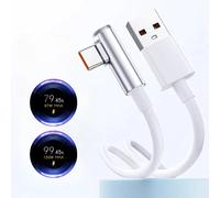 Eskal-Câble De Charge Ultra Rapide Pour Xiaomi 10 11 12 13 14 15 67w 90w 120w, Coude De Type C, Pour Redmi Note 10 11 12 13 14 Poco X3 X4 X5 X6,White,1,8m
