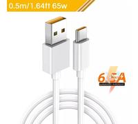 Eskal-Câble Usb De Type C D'origine Pour Realme, Smile Dart, Charge Rapide, Gt2 Pro, 8 Neo, 2t, 2, Narzo, 30 Pro, 5g, 65w, 6,5 A, Vooc, Realmi X7 Pro,0.5m(1.64ft),