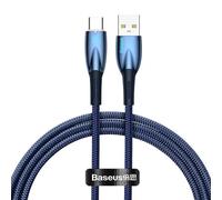 Eskal-S21 P30 Wire Chargeur Câble De Données Samsung Huawei P40 Pro Ultra S20 Poco Baseus 100w Câble Usb Type C Charge Rapide,Blue,1m