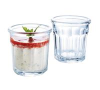 Eskale Arc Lot de 12 gobelets en verre résistant de forme basse 9 cl