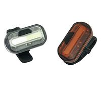 esKapad 2 Eclairages Velo LED Avant/Arrière, Attaches Rapides silicones