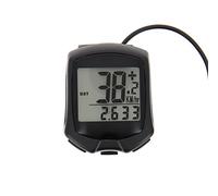 esKapad Compteur de Velo, à Fil 9 Fonctions : Km, Vitesse, Chrono,