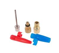esKapad Kit 5 Embouts de gonflage : Aiguille, Presta, Schrader, Bouée
