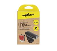 ESKAPAD kit éclairage à pile avant/arrière - eclairage velo