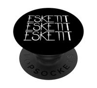 Esketit Esketit Esketit - Gangsta Trap Hip Hop Rapper - Trap PopSockets PopGrip Adhésif