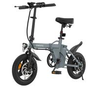 ESKUTE F100 Vélo Électrique Pliant - Moteur 250W - Batterie 36V9Ah - Pneus 14 Pouces -Vitesse Maximale 25km/h - Autonomie 55km -Gris