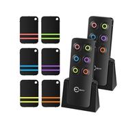 Esky Localisateur de clés avec 2 émetteurs RF et porte-clés à 6 récepteurs, traceur pour animaux de compagnie, cadeau pour parents anniversaire Noël fête des pères fête des mères